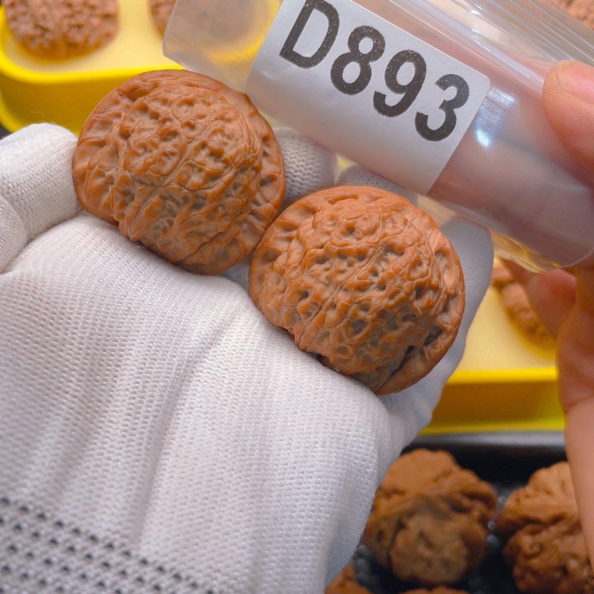 【闪购商品】吊坠文玩核桃ぃ*灵D893血麒麟41