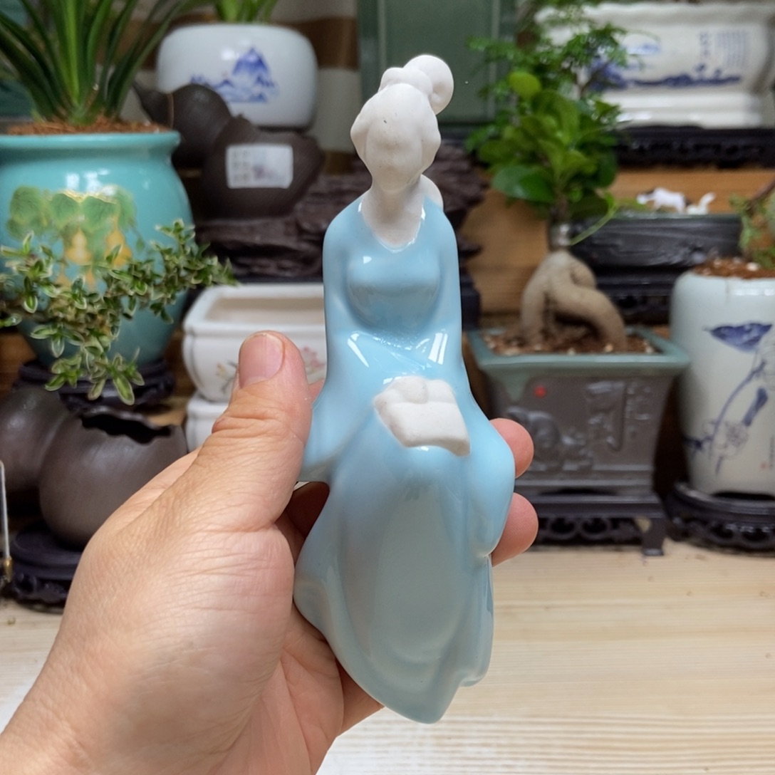 瓷片陶瓷花盆陶瓷艺术