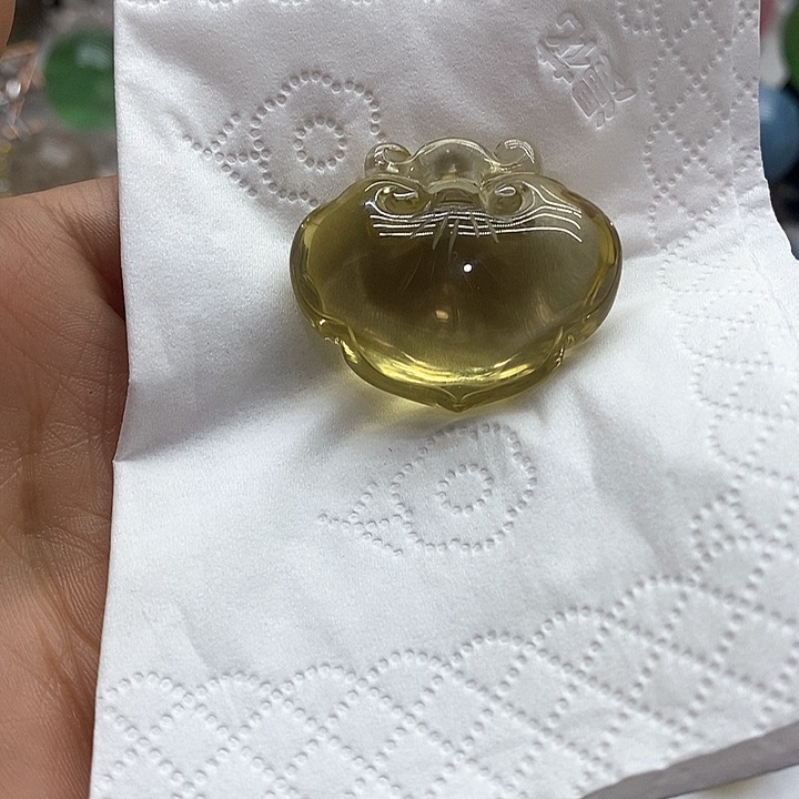 水晶摆件未镶嵌吊坠