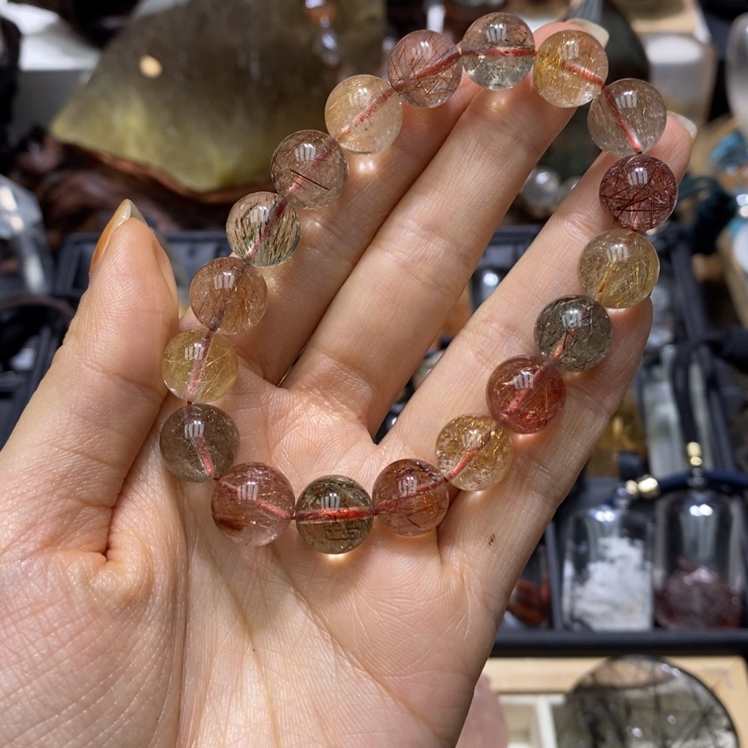 水晶手串未镶嵌画***?水晶