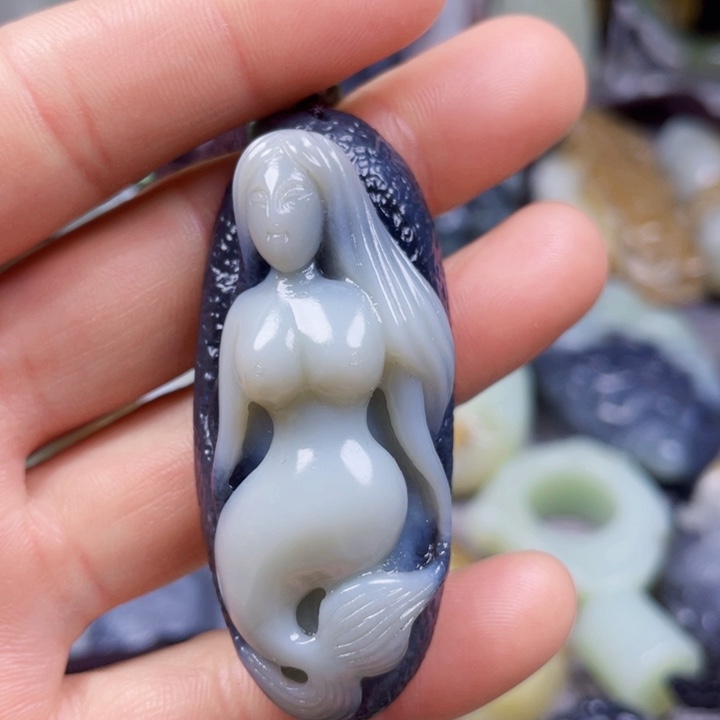 和田玉挂件未镶嵌