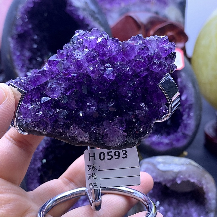 紫晶摆件未镶嵌摆件0593
