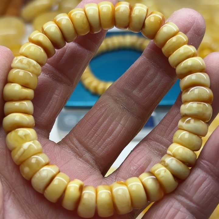 琥珀（矿物珀）手串未镶嵌