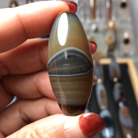 玛瑙/玉髓珠宝半成品未镶嵌