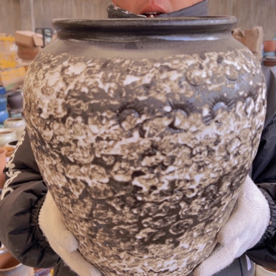 紫砂花盆高30口20————-