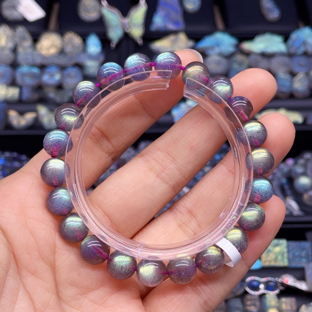 长石手串未镶嵌8.6左右