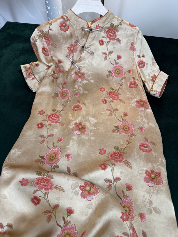 【金秋】夏装新款新中式国风女装宽松连衣裙优雅透气亲肤穿搭