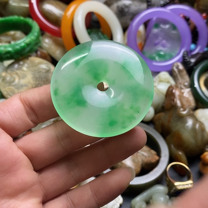 吊坠白玉菩提挂件