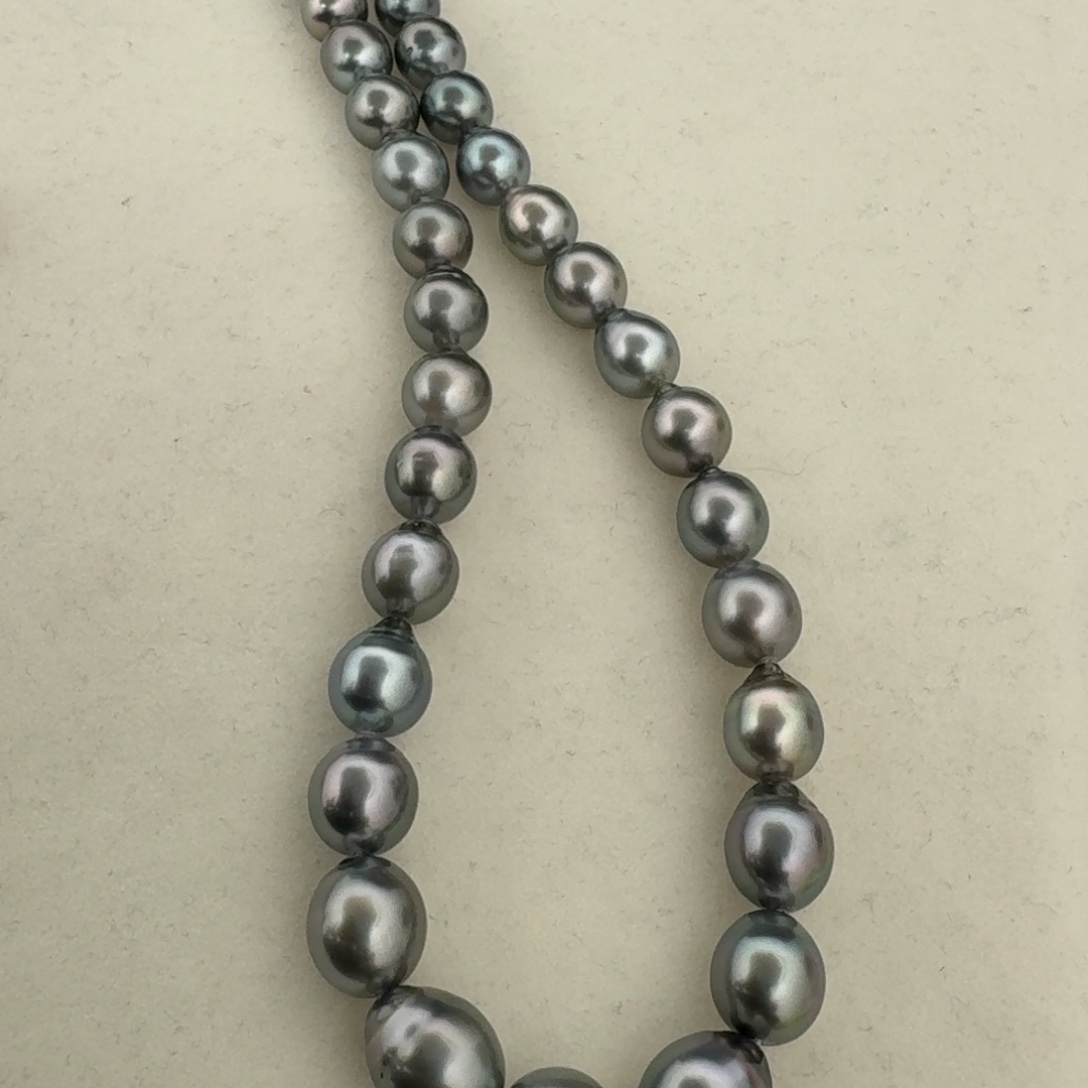 未镶嵌海水珍珠颈饰大溪地巴洛克微瑕9-11.2mm