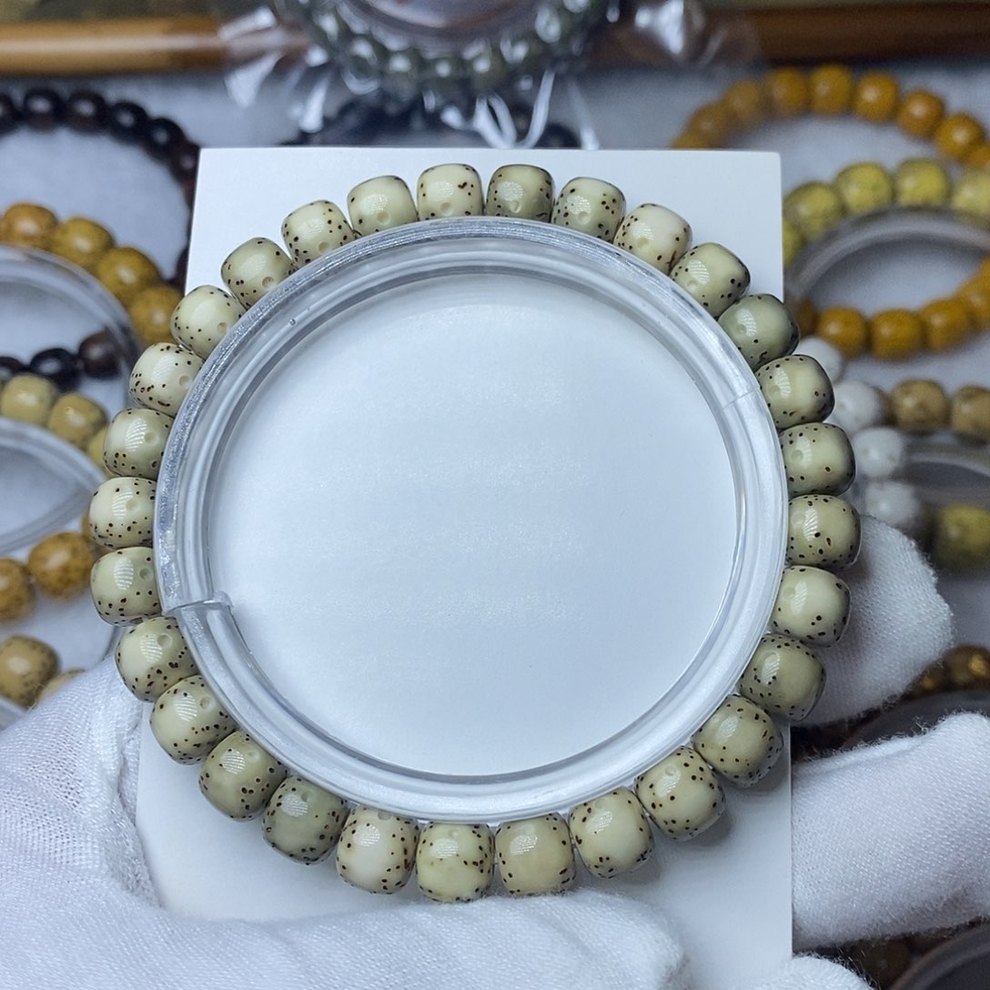 手串星月菩提87冰糖大留白特价