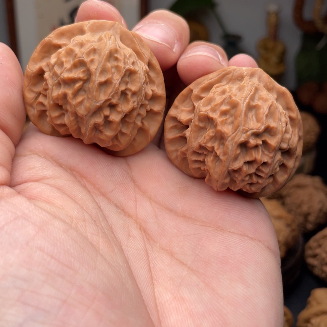 文玩核桃把件宫灯42