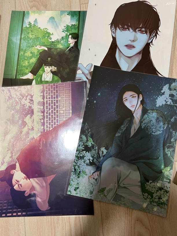 鬼夜曲咖啡厅满赠海报 一套4张