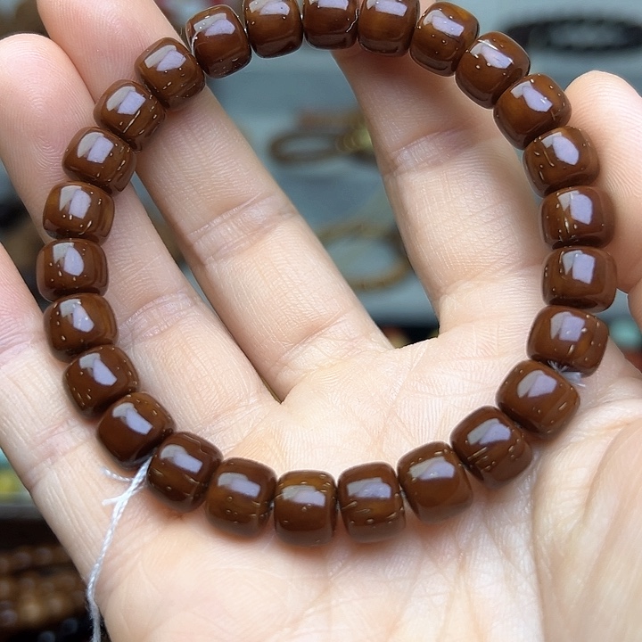 紫金鼠吊坠9.4m m实心单圈