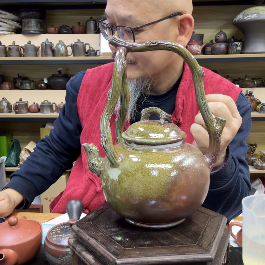 壶老韩坭兴陶直播闪购壶