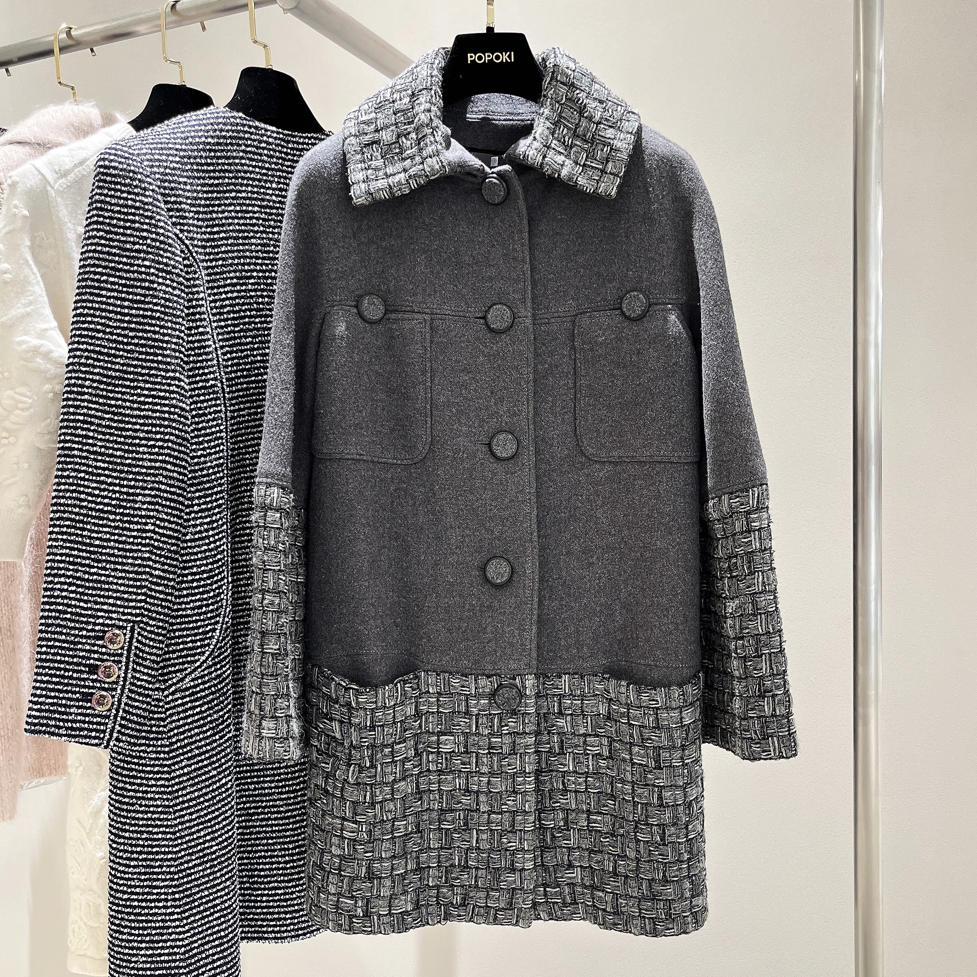 99新 Chanel/香奈儿 大衣外套/38码/ppk4383