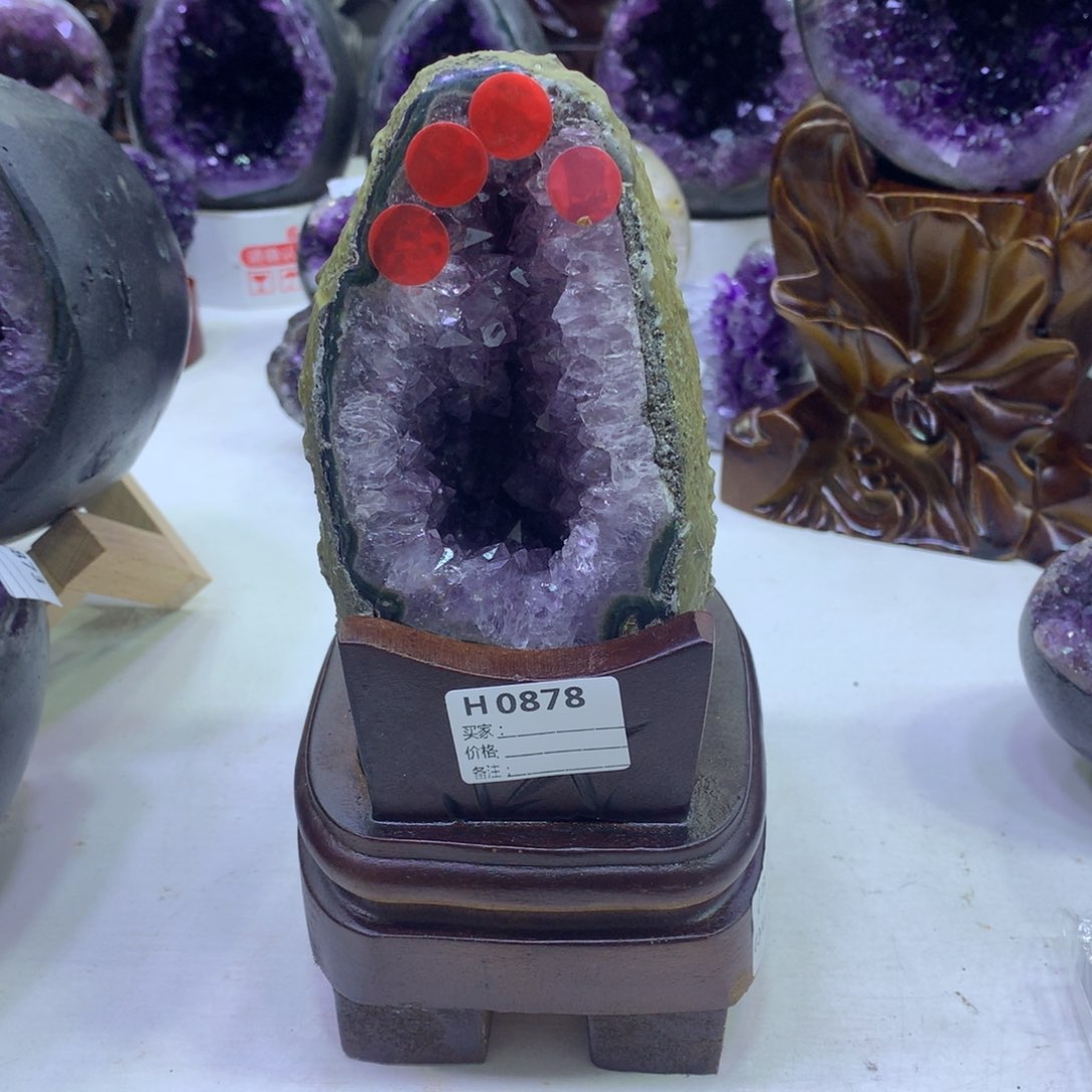 水晶紫水晶水晶洞未镶嵌玄*易0878