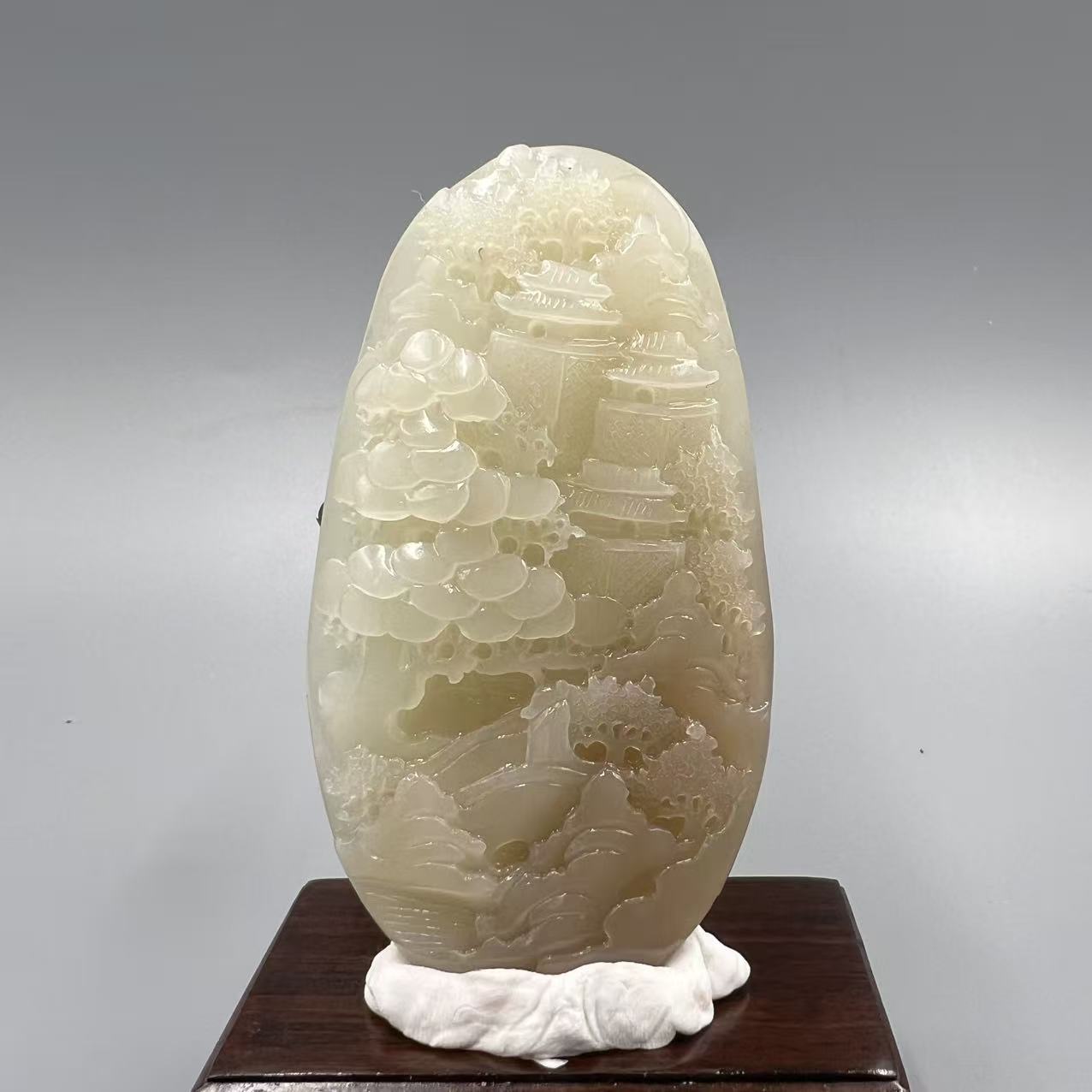 A0632 和田玉手把件 ZY50207044