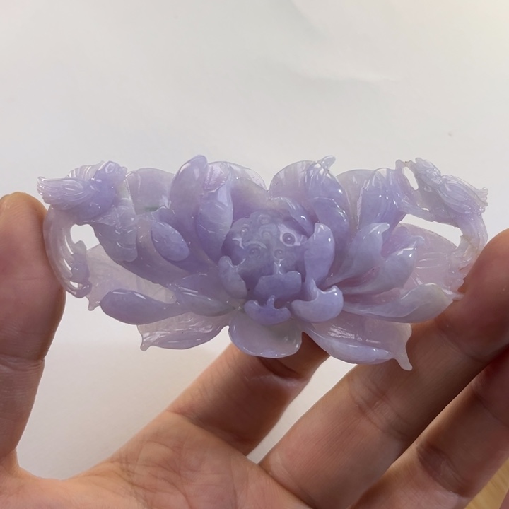 翡翠吊坠(赠链)未镶嵌代编织