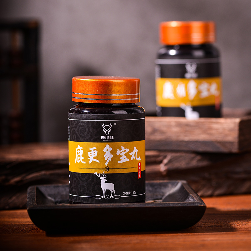 鹿膏多宝丸约210粒/瓶 30g装吉林长白山 梅花鹿滋补革便膏 水蜜丸