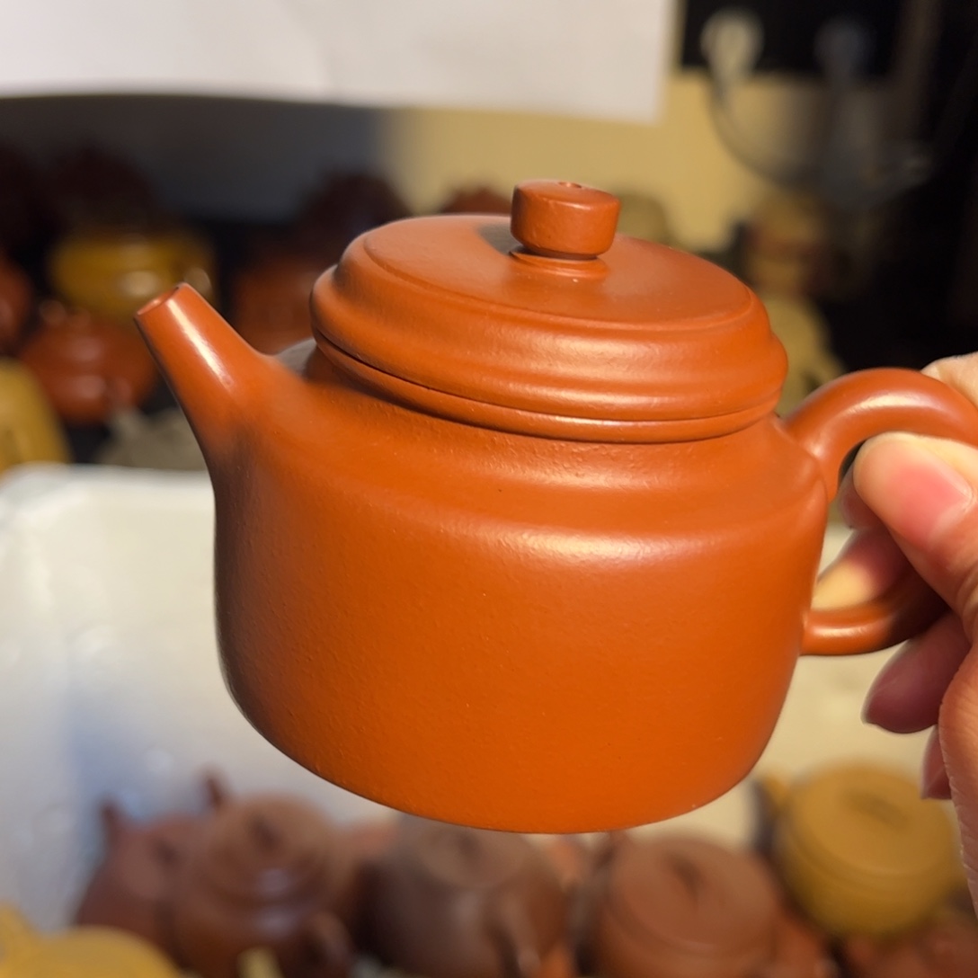 茶壶紫砂宜兴紫砂壶朱泥180