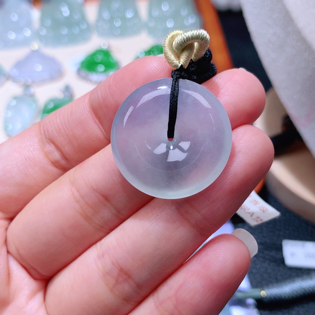 颈饰未镶嵌翡翠扣子25.5*5.5