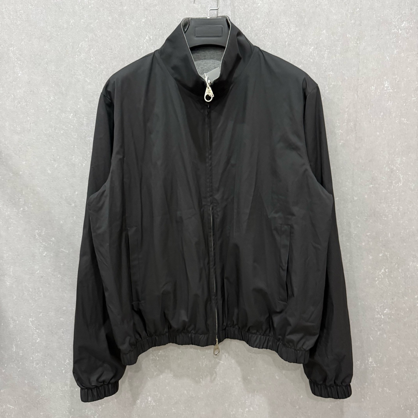 99新 Loro Piana/诺悠翩雅 双面立领贴袋夹克外套 52码/007341