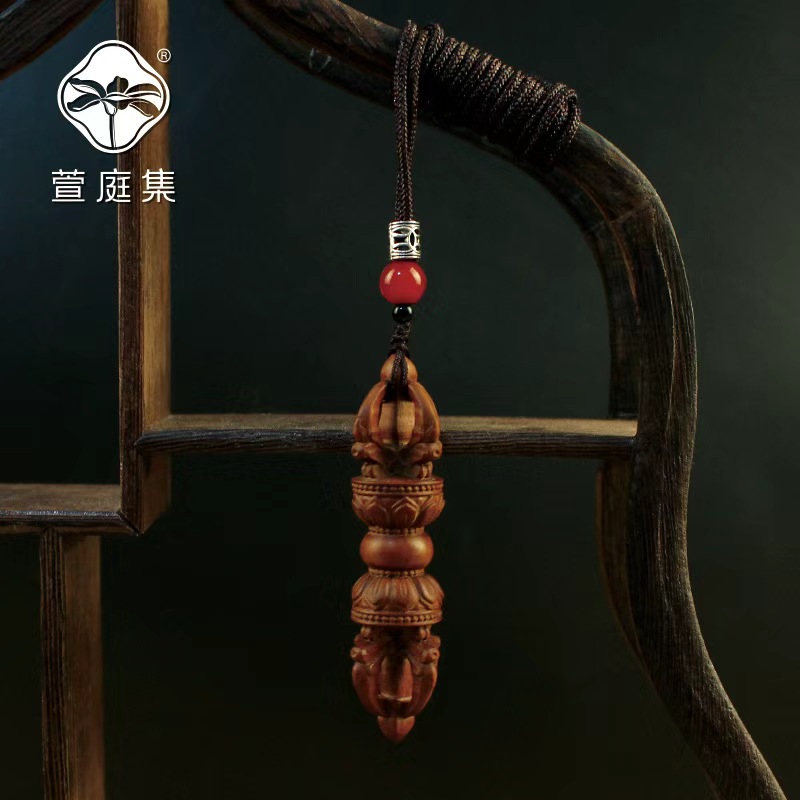 非金属木质吊坠 雷击木 金刚杵@@