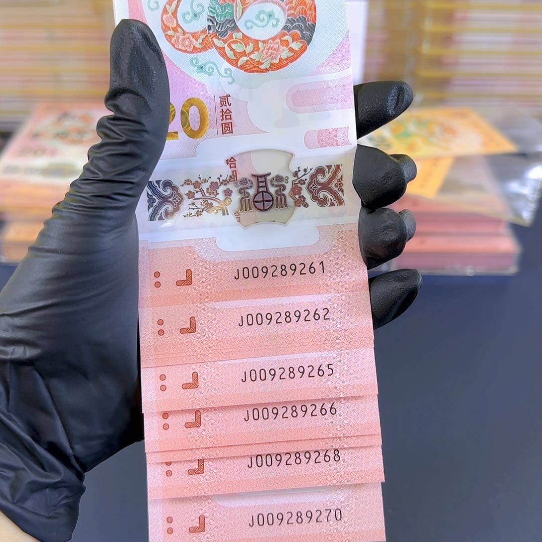 塑料生肖蛇十连号009289261-70