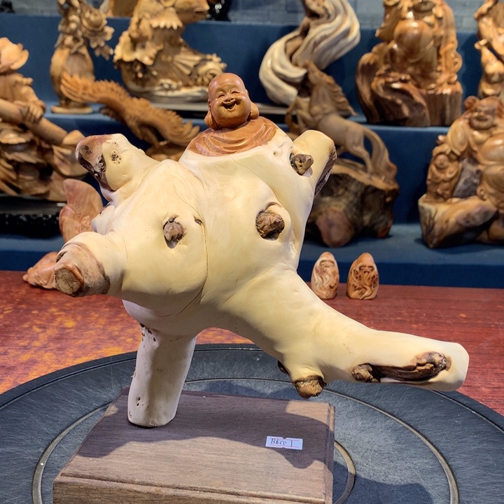 柏木（崖柏）根雕摆件