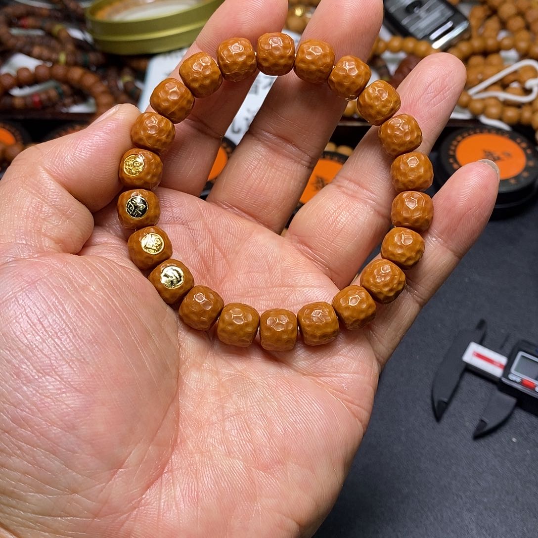 猴头核桃手串龙炎75号