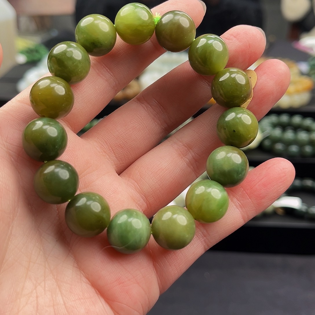 和田玉手串未镶嵌