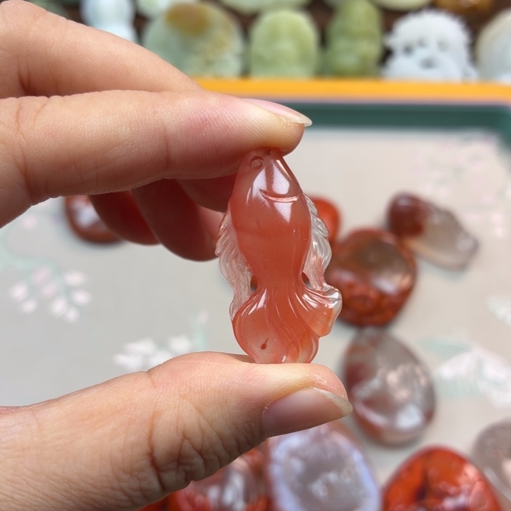 风***士和田玉未镶嵌颈饰
