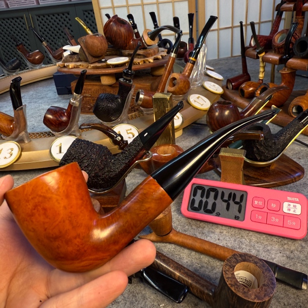 英伦瑞加科勒石楠木老烟斗