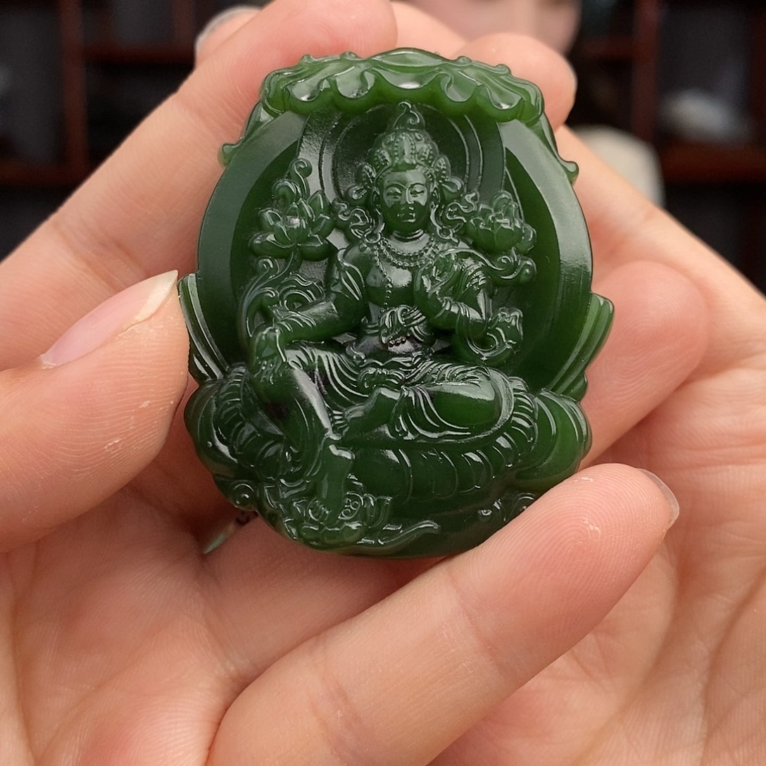 和田玉挂件未镶嵌