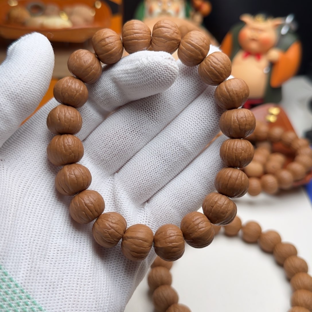 猴头核桃手串请***叔13大三围同尺南瓜