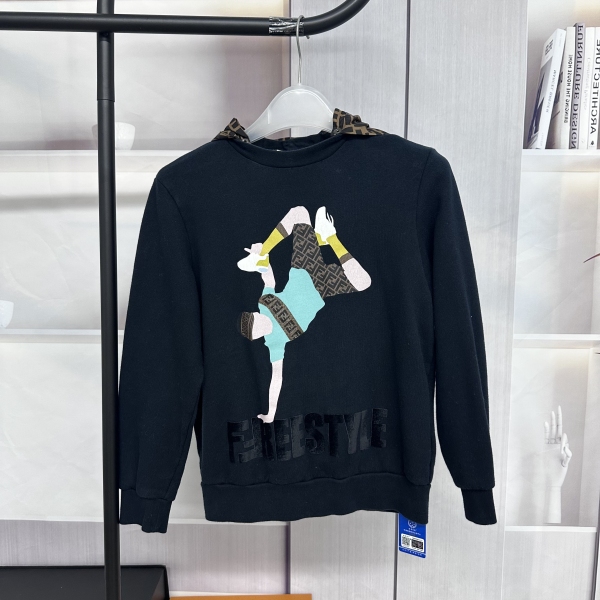 妃鱼/芬迪/棉/上衣/95新/橙三25