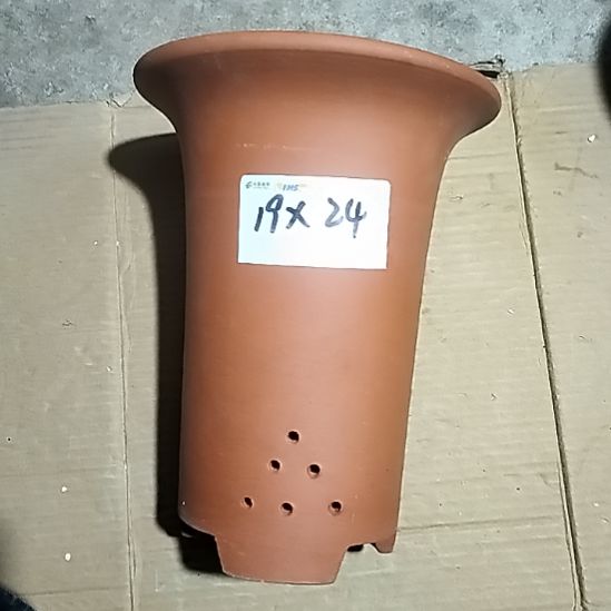 紫砂大红兰花两个