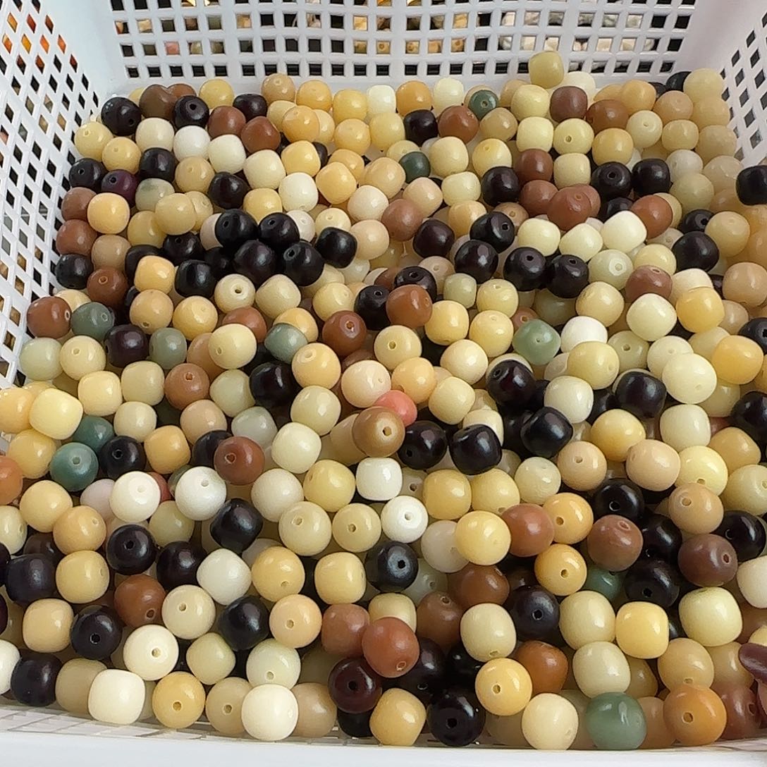 菩提根/象牙果手串微瑕卡10/11多宝桶900颗