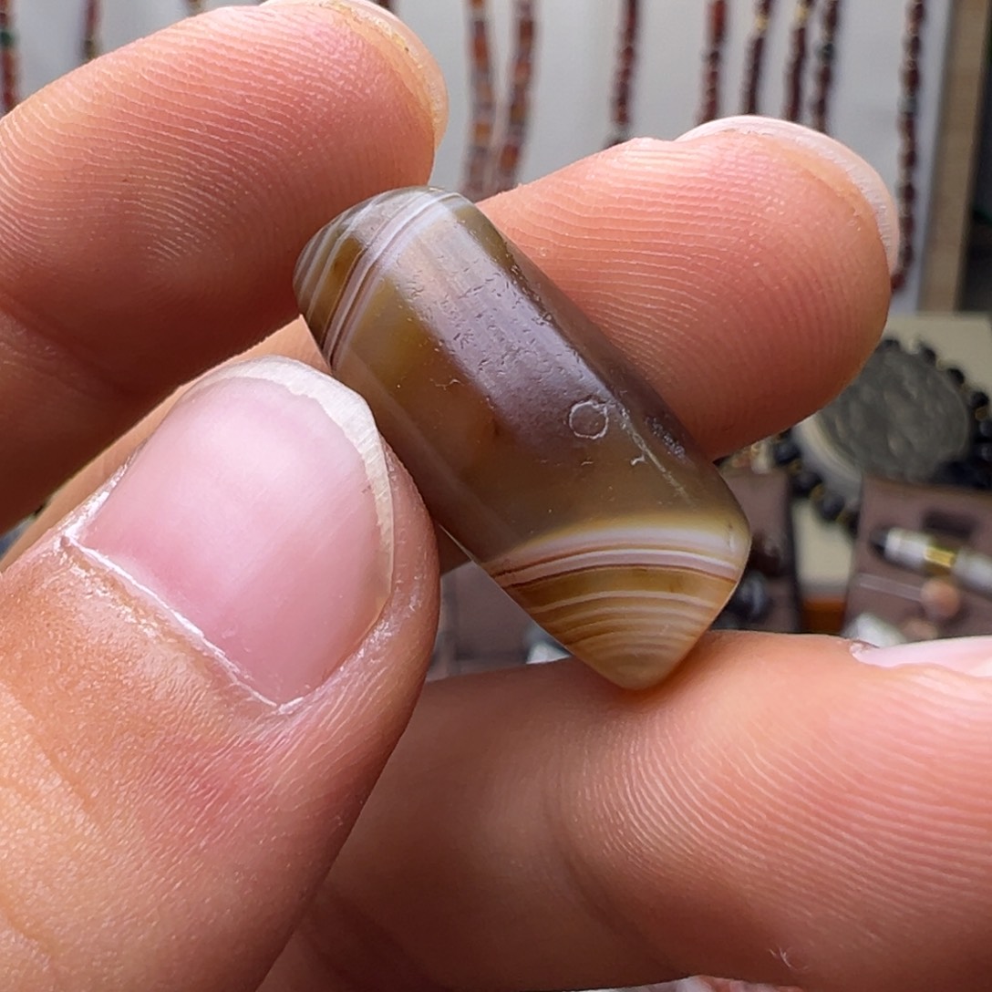 玛瑙/玉髓颈饰合金