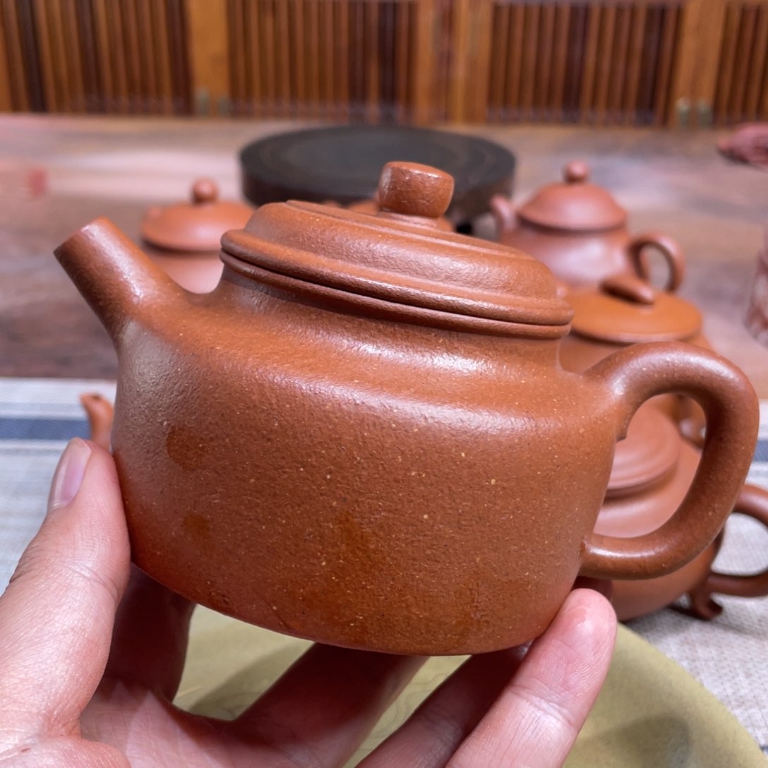 紫砂茶壶无*宜兴紫砂原矿紫砂壶