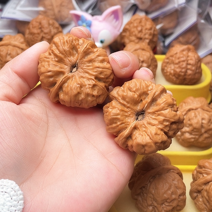 木质类博**创文玩核桃蛤蟆