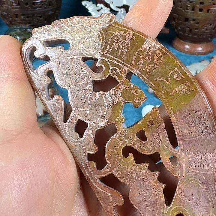 和田玉（糖玉）未镶嵌挂件