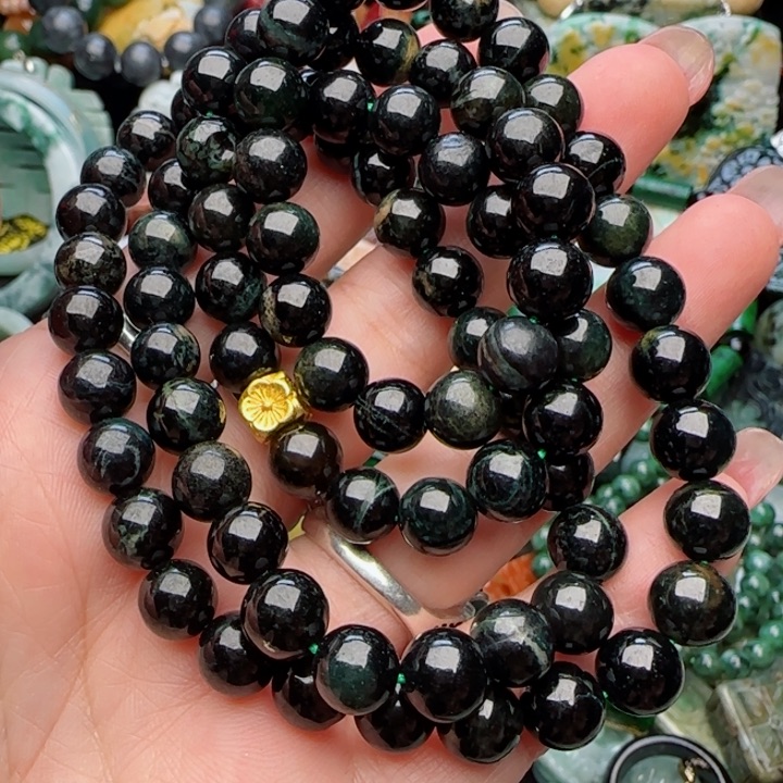 翡翠颈饰未镶嵌天然A货120