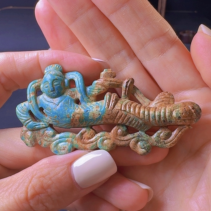 樂***哥和田玉未镶嵌颈饰