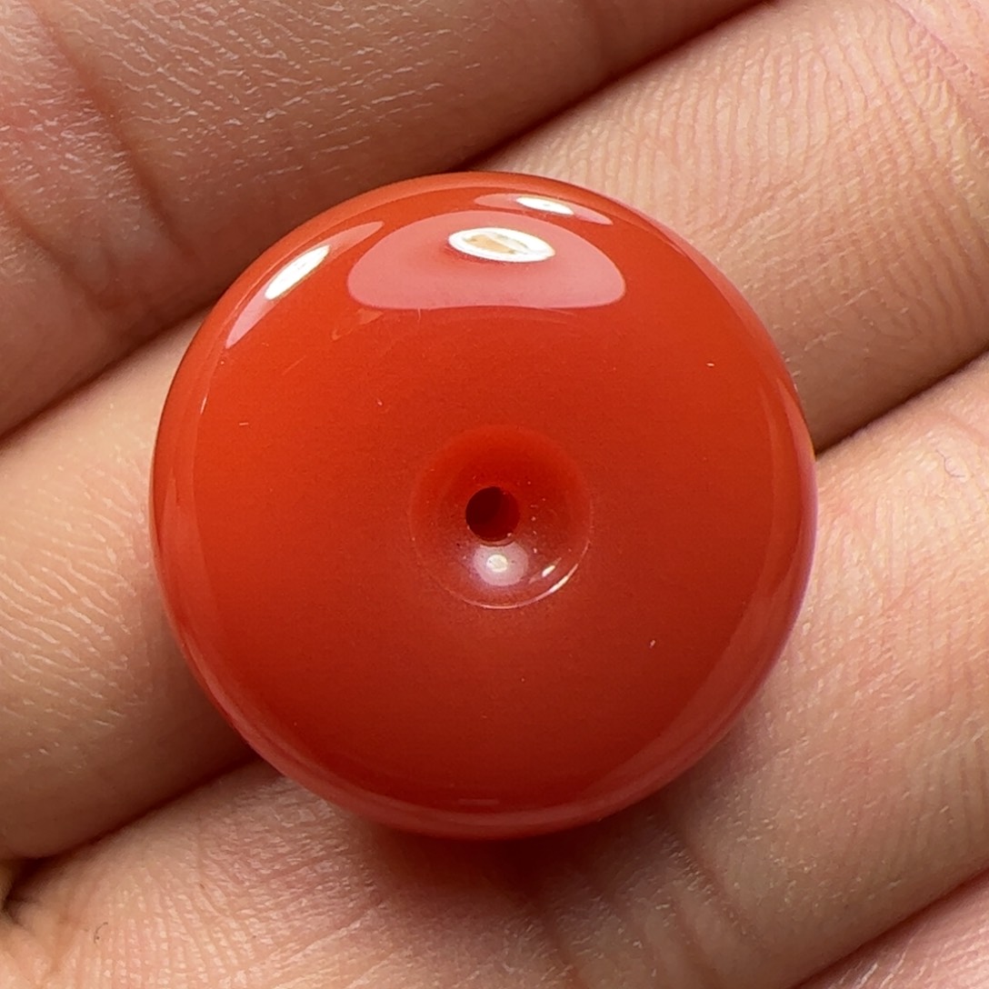 南红玛瑙扣子未镶嵌