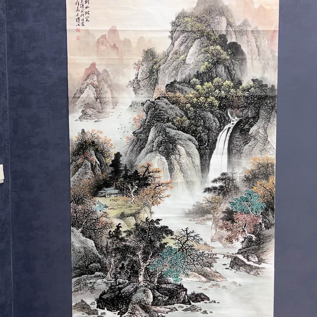 国画华*虎王辉老师作品一张