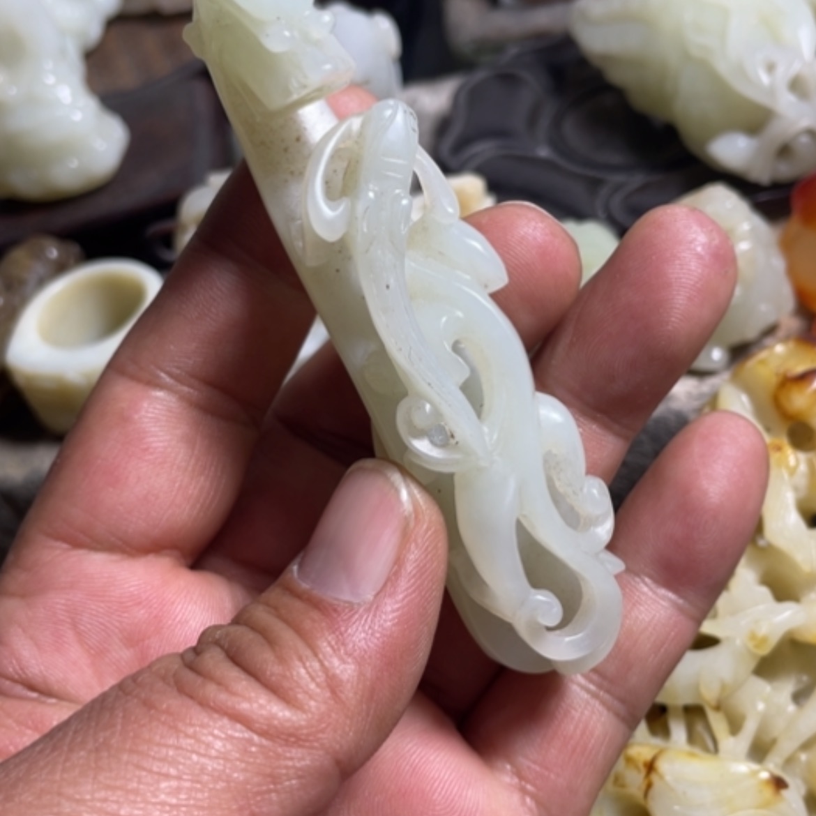 【闪购商品】和田玉吊坠(不含链)未镶嵌用****8