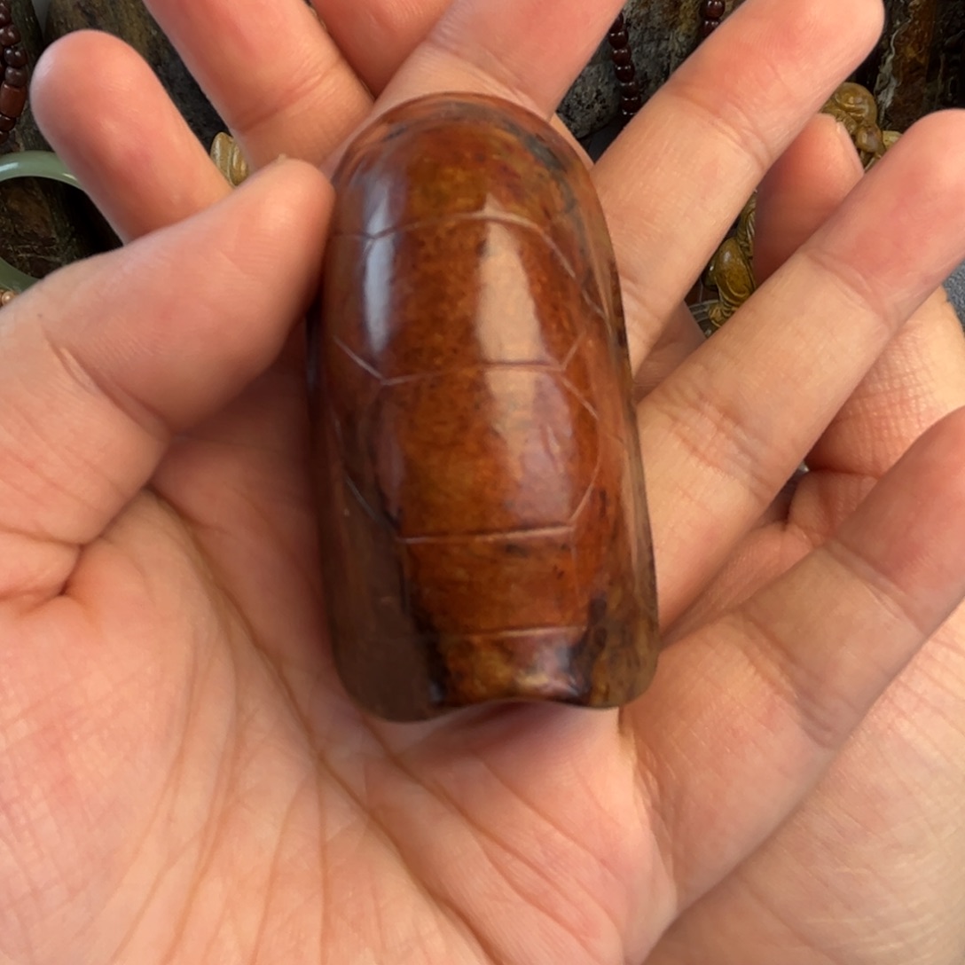 岫岩河磨玉（透闪石质玉）把件未镶嵌
