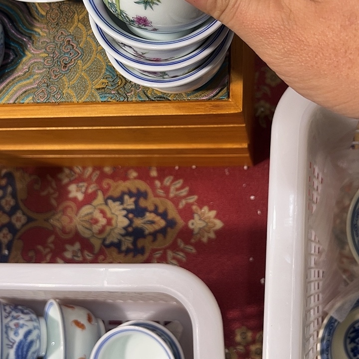 摆件陶景德镇陶瓷主人杯122