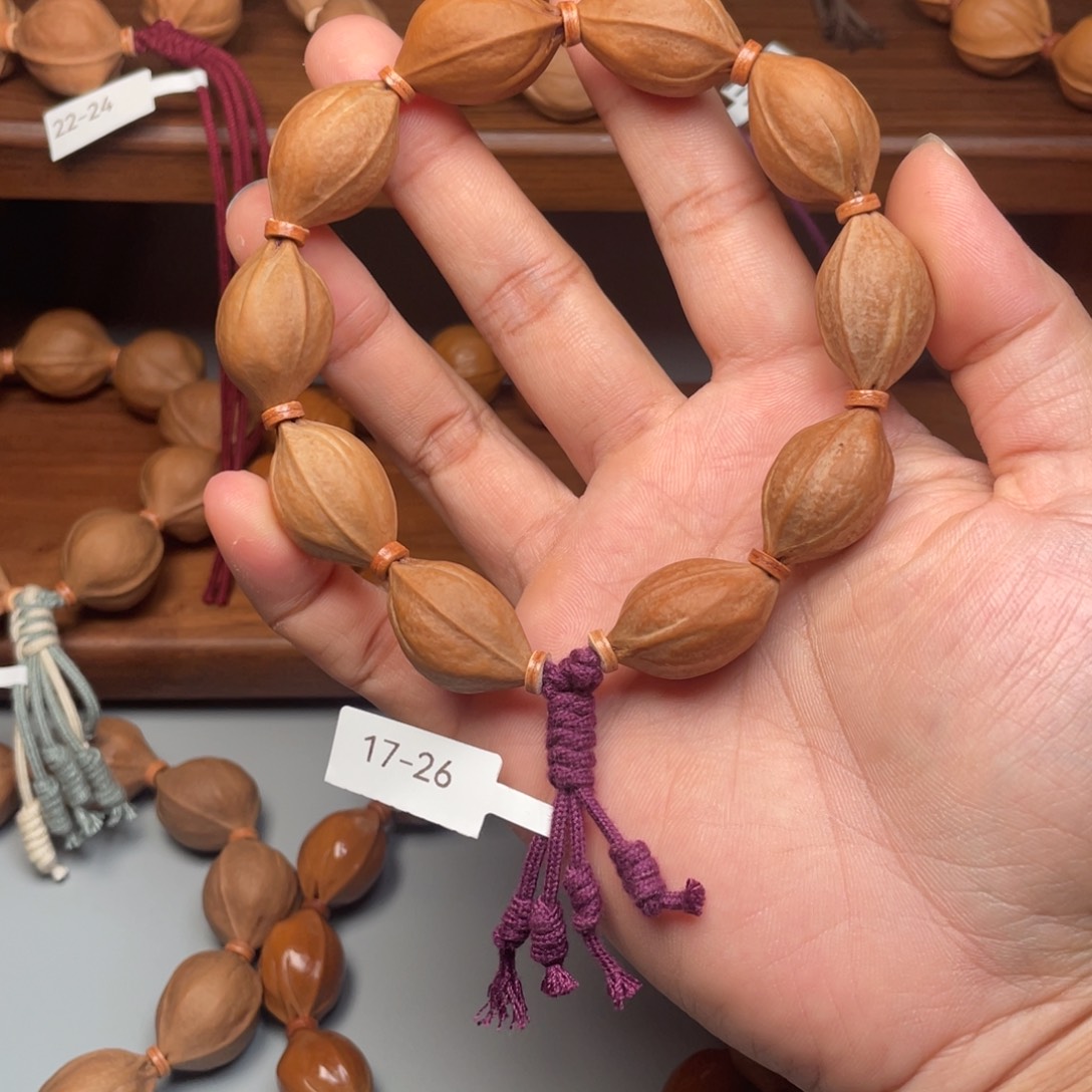 橄榄核手串/手链1726鲨鱼背